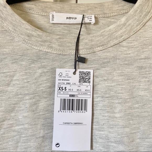 Mango Crop Top/T-shirt - Picture 4 of 4